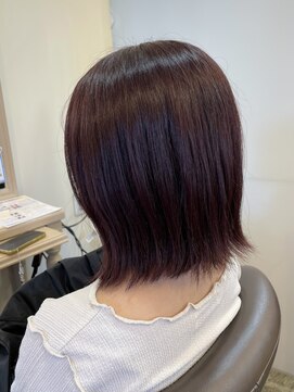 アルターリール(aL ter Rire) 切りっぱなし×ラベンダーピンク/澤瑞絵