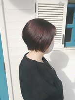 個室型美容室 グリーン(green)&nbsp;ショートボブ◎くせ毛を活かしたショート!