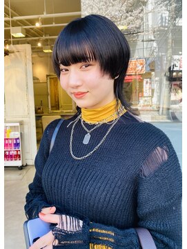 ロジェ(loje) 【loje】黒髪＊ウルフカット