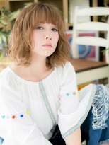 カバーヘア ブリス 志木南口駅前店(COVER HAIR bliss)&nbsp;■アディクシーカラーで明るめミディアム☆志木10代20代30代