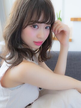 ロンド アンブル 四条烏丸(Lond ambre) 【Lond ambre】伊藤ガク大人ガーリー/チョコレートカラー/ミディ