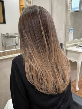 ヘアプレイスソル (HAIR PLACE SoL) ブラウン/バレイヤージュ