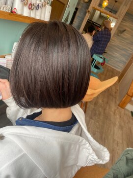 ヘアサロン ワンワールド(Hair Salon One World) 艶やかボブ