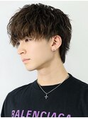 縦落ちツイストスパイラルマッシュウルフ