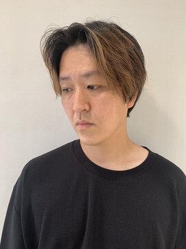 アッシュ 千歳烏山店(Ash) ガイルヘア　韓国　サイドパート　ハンサムショート　千歳烏山