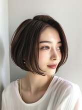 ジルヘアーニコ(jill hair nico.) 前髪なしショートボブ☆