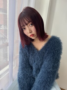 サンクチュアリー ウィズ コネクト(Sanctuary with connect) 秋のトレンドボルドーカラー、