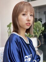 ルネ 北千住(Renee) フェイスフレーミング×インナーカラー×ベージュ