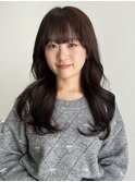 グレージュ/髪質改善/韓国ヘア/くびれ巻き/心斎橋