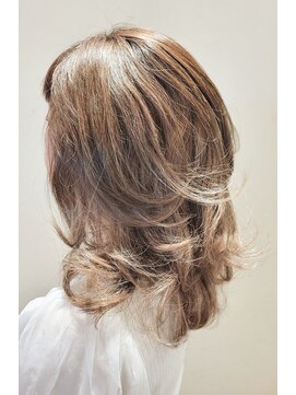 松本平太郎美容室 国立店 ロングレイヤー×イノアカラー