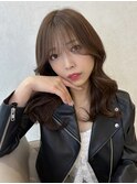 韓国レイヤー/ラベンダーブラウン