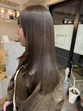 スリー 博多(THREE...) オリーブベージュ