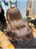 乾かすだけでキマる髪/馴染むハイトーンライトブラウン