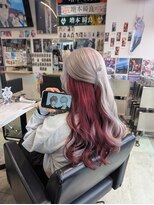 トーキョー オタクヘアー(TOKYO OTAKU HAIR)&nbsp;にじさんじ 葛葉/推しカラー/インナーカラー/ホワイトシルバー