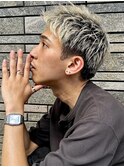 Wild & Bleached Two-Block Style Men's cut A0727