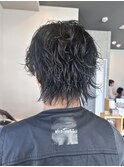 ウルフショート×パーマ