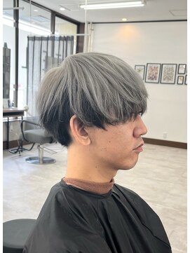 テーラヘアー 大網店(TELA HAIR) シルバーグレーマッシュ
