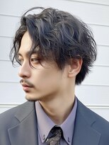 グレイバイニューヨークニューヨーク 京都北大路(Gray by NYNY) 波打ちツイストスパイラルメンズモテるスーツ眉毛パーマ