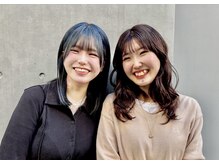ノンダメージ施術と未来の髪を育てる方法を熟知したスタッフ♪