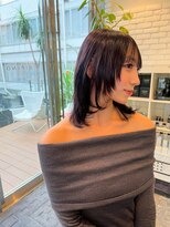 ディフィーノ 青山(DIFINO) ミディアムレイヤー/パープルブラウン