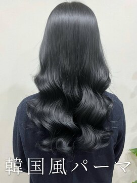 アミー 銀座(Ammy) #韓国風パーマ #コテ巻き風パーマ #ロングパーマ #パーマ