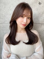 シルクレイ 高田馬場(Silk-lei)&nbsp;顔まわりレイヤー小顔ロング×艶髪髪質改善/高田馬場