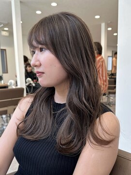 ガーデンタチカワネクスト(garden tachikawa next) 大人上品シークレットハイライト細め極細ナチュラル白髪ぼかし
