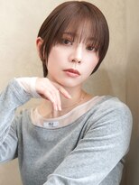 ドーチェ 池田店(DOCHE) ハンサムショート×丸みショート×ブラウンカラー