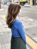 お～るうぇいず(always)&nbsp;大人可愛いミルクティーベージュ韓国風ケアブリーチハイライト