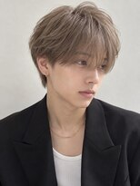 ベル 新宿(Belle)&nbsp;メンズブリーチ/シースルーマッシュ/ミルクティーベージュ/新宿