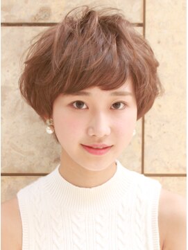 シャカ(SHAKA) 大人可愛い☆丸みショート 黒髪ベリーショート ヘルシーレイヤー