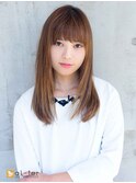 【aL-ter LieN TAKU】小顔カット☆フェミニンストレート　千葉