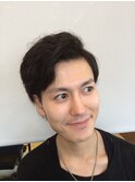 アップバングスタイル