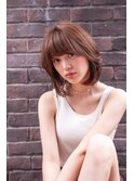 Aimee ゆるふわボブ×ナチュラルブラウン