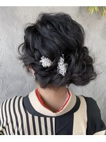 ヘアスタジオニコ(hair studio nico...)&nbsp;サイドルーズシニヨン