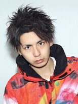 リップス 池袋(LIPPS)&nbsp;スパイラルツイストパーマソフトツーブロック刈り上