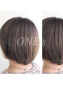 #ショートボブ、#ロイヤルミルクティー