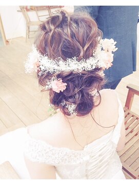 ブラウ ネイル パーティー(Blau Nail Party) Bridal　hair
