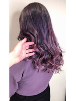 ヘアーデザイン ジェルム(Hair Design germe) ピンク×パープルの個性派スタイル ～しのだスペシャル～