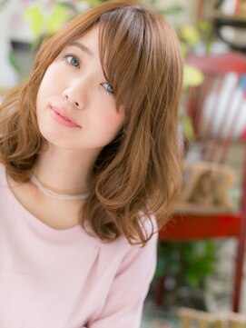 カバーヘア ブリス 川口(COVER HAIR bliss) ★斜めバングインナーハイライトくびれミディ20代30代40代★7