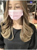 顔まわりデザインで魅せるハイライトレイヤー