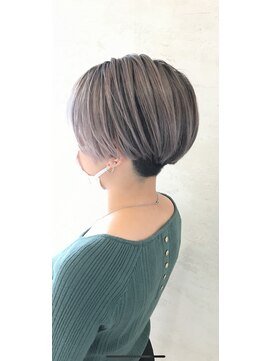 アース コアフュールボーテ 松本庄内店(EARTH coiffure beaute) 脱白髪染め（クイックハイライト）