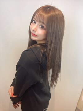 ハンナ 札幌(HANNAH) #プルシールエクステ#ミルクティーグレージュ