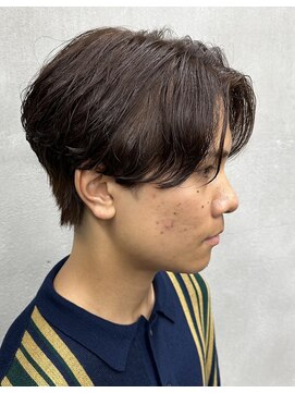 ダズルヘアーエイチ(DAZZLE hair H) センターパート×ニュアンスパーマ波巻きツイストスパイラル