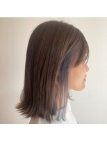 美容室 アイディー i-dee グレーインナーカラー