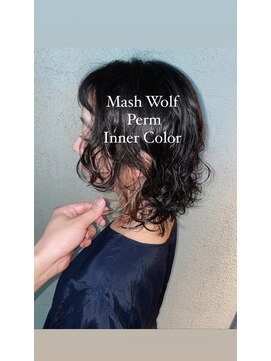 マージュ ギンザ(marju GINZA) マッシュウルフプードルパーマ