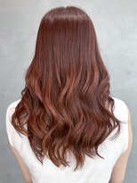 アイティーバイアルバム 北千住店(IT by ALBUM)&nbsp;ピンクブラウン_インナーグレージュマチルダボブ_ba477801