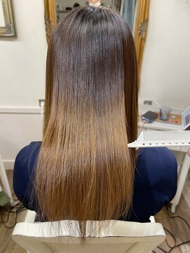 カシュカシュ(cache cache) 酸性ストレート　用賀　縮毛矯正