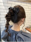 結婚式ヘアセット