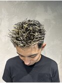 スパイキーメッシュショート